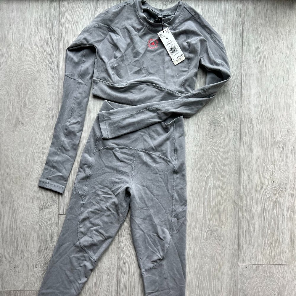 Brand New Adidas Stella McCartney 2 Piece Workout Set Size Small